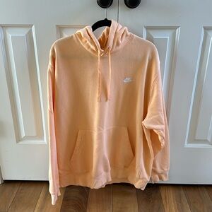 Mens XL Nike orange sweatshirt